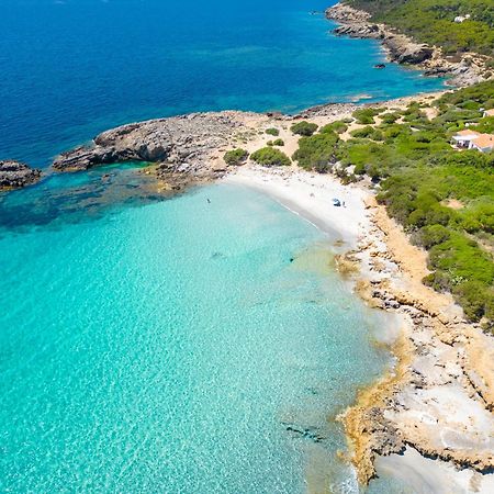 Rustico Porto Pino 30 Mt Dalla Spiaggia ภายนอก รูปภาพ