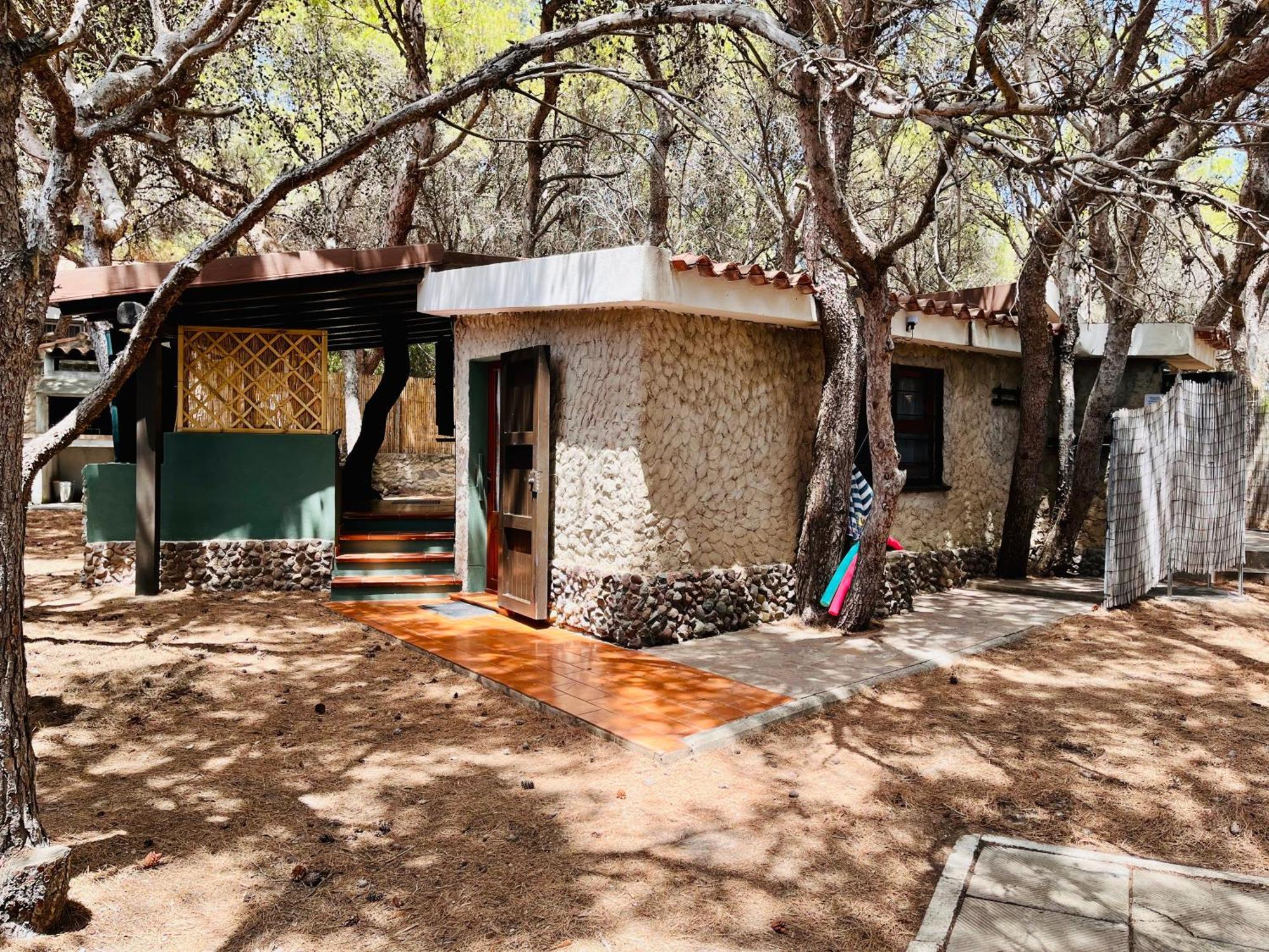 Rustico Porto Pino 30 Mt Dalla Spiaggia ภายนอก รูปภาพ