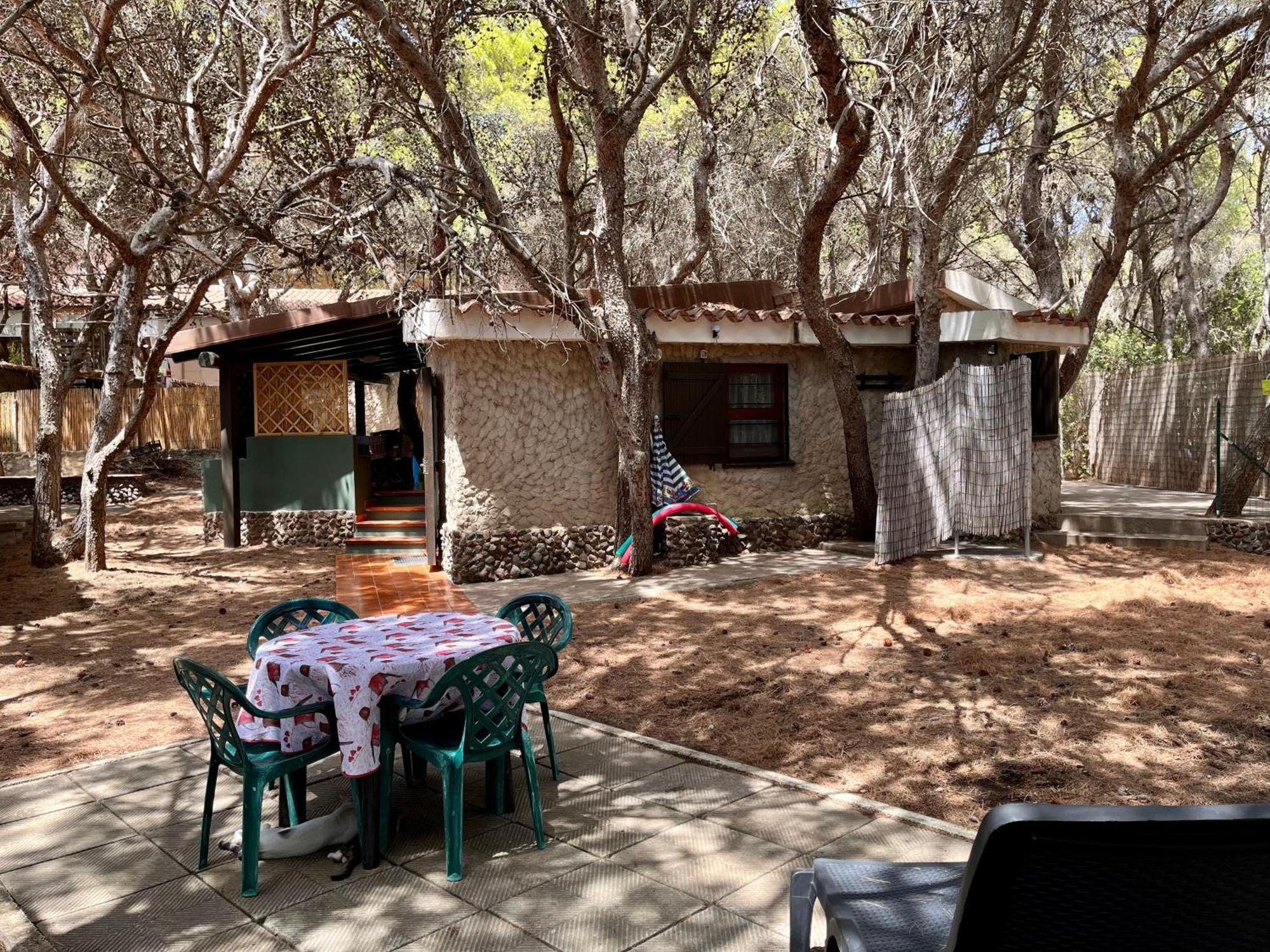 Rustico Porto Pino 30 Mt Dalla Spiaggia ภายนอก รูปภาพ