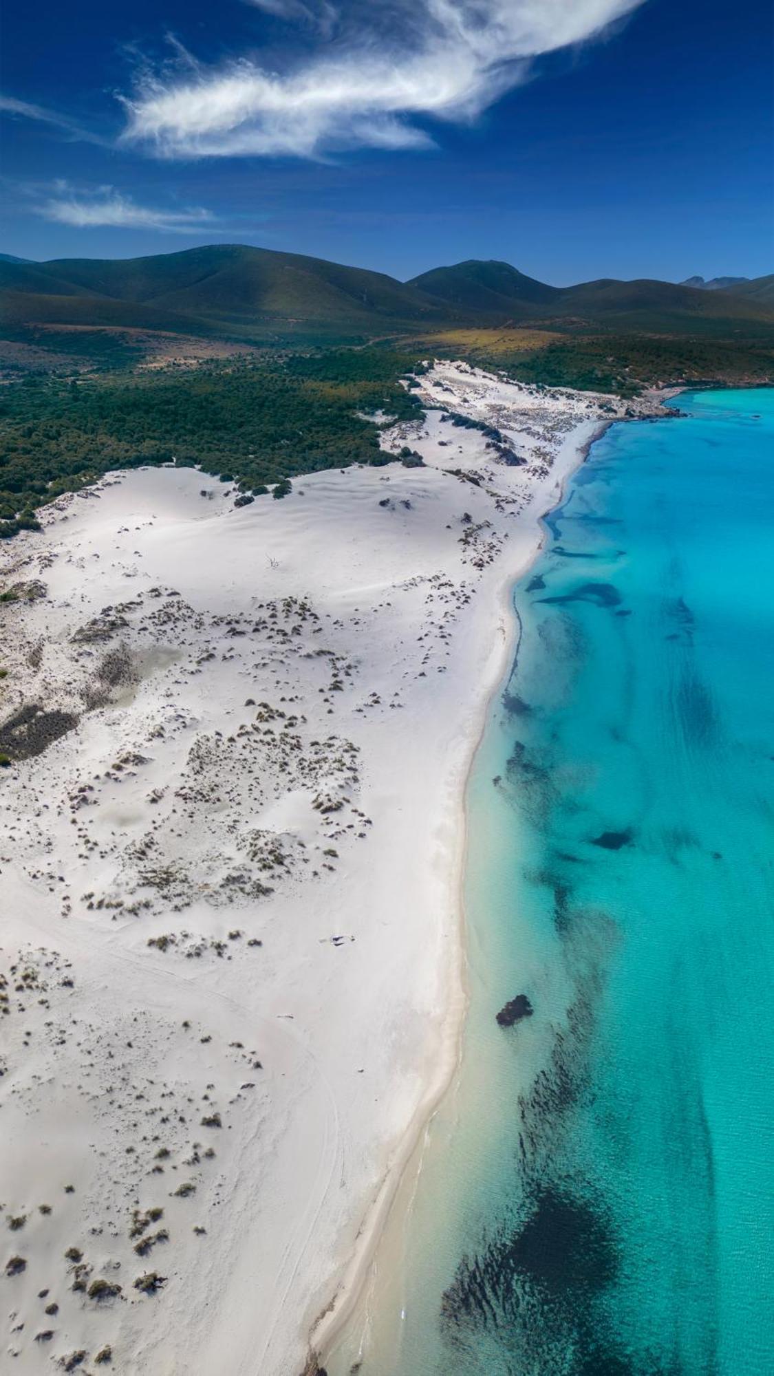 Rustico Porto Pino 30 Mt Dalla Spiaggia ภายนอก รูปภาพ